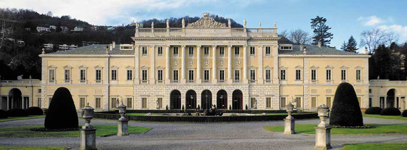 The Villa Olmo in Como, venue of the Miniartextil exhibition